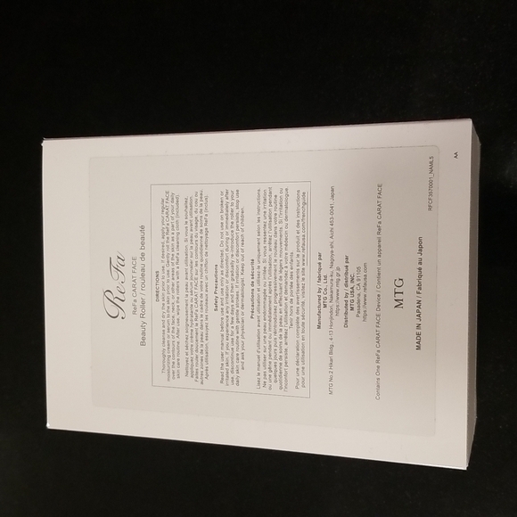 💕REFA💕 ReFa Carat Face New in Box Beauty Face Neck Roller Tool Tighten  Tone - Picture 11 of 17